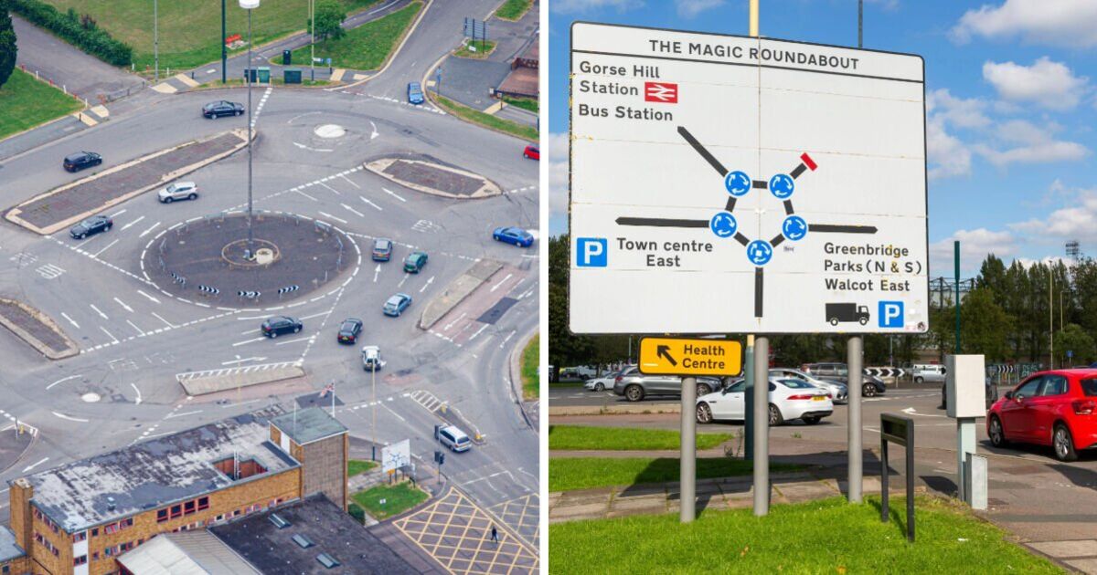 We drive on UK's 'worst roundabout' every single day - just remember 1 simple rule | UK | News