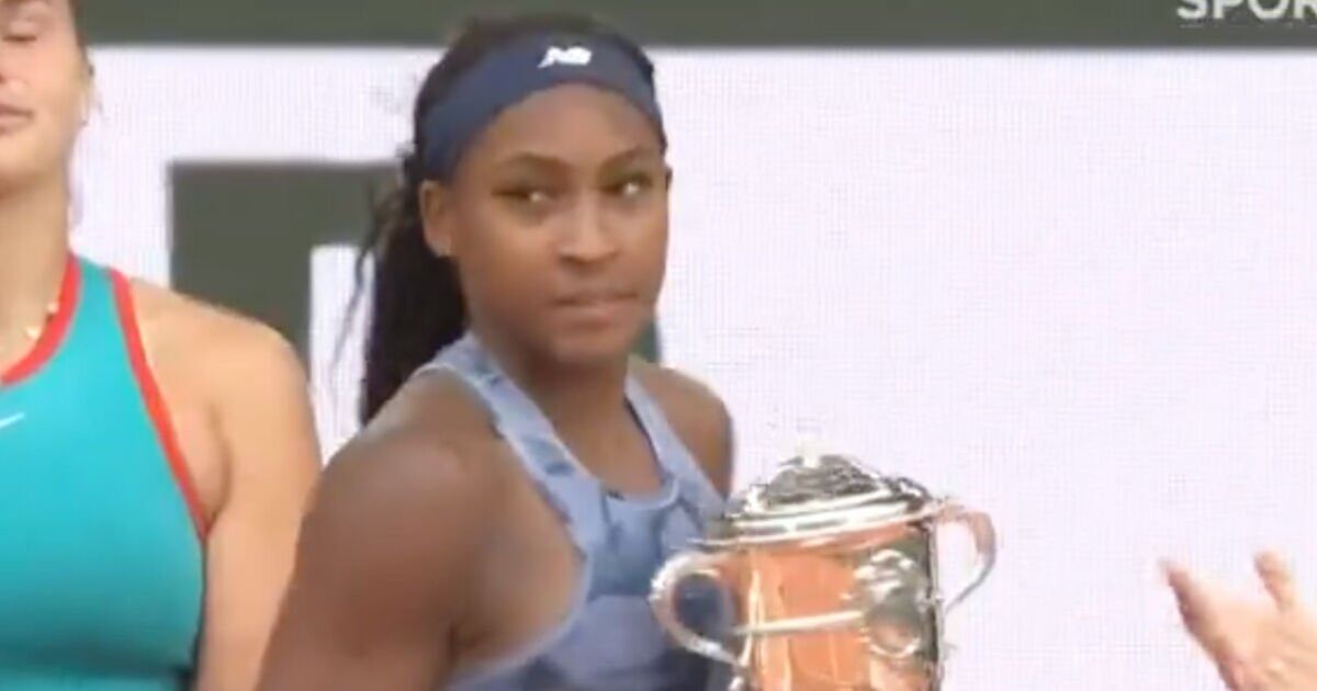 Coco Gauff makes very heartwarming French Open gesture after emotional win | Tennis | Sport