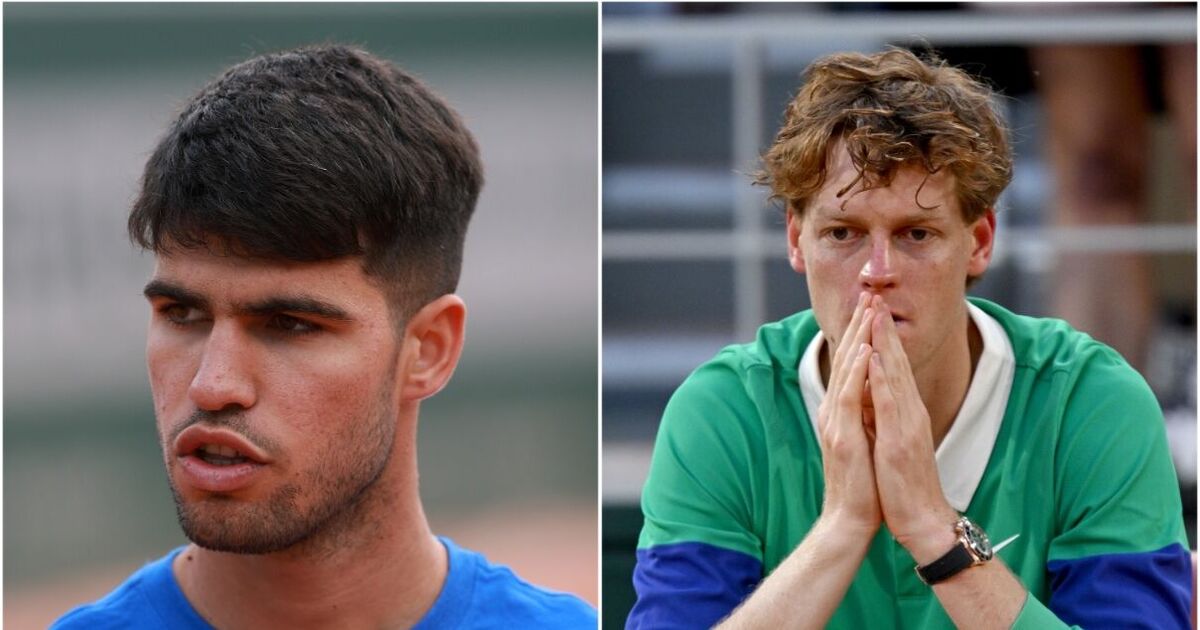 Tennis LIVE: Carlos Alcaraz devastated behind scenes as Jannik Sinner breaks his own rule | Tennis | Sport