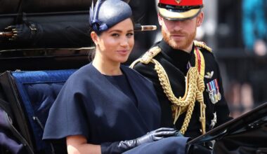 Meghan Markle scolded by Prince Harry with 2-word dig at Trooping the Colour | Royal | News