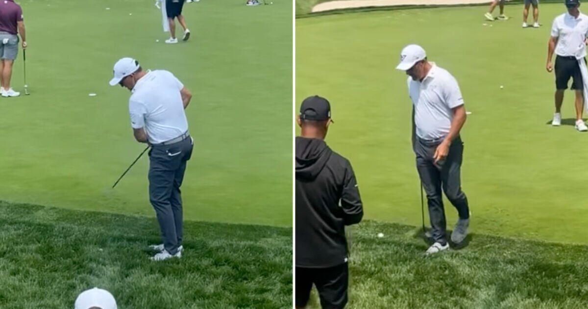 Phil Mickelson laughed at in public humiliation at US Open as worrying video emerges | Golf | Sport