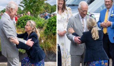 King Charles ‘catches’ Duchess Sophie as respectful move goes wrong | Royal | News
