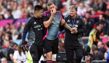 Soccer Aid's Tony Bellew sparks health concerns after being escorted off pitch | TV & Radio | Showbiz & TV