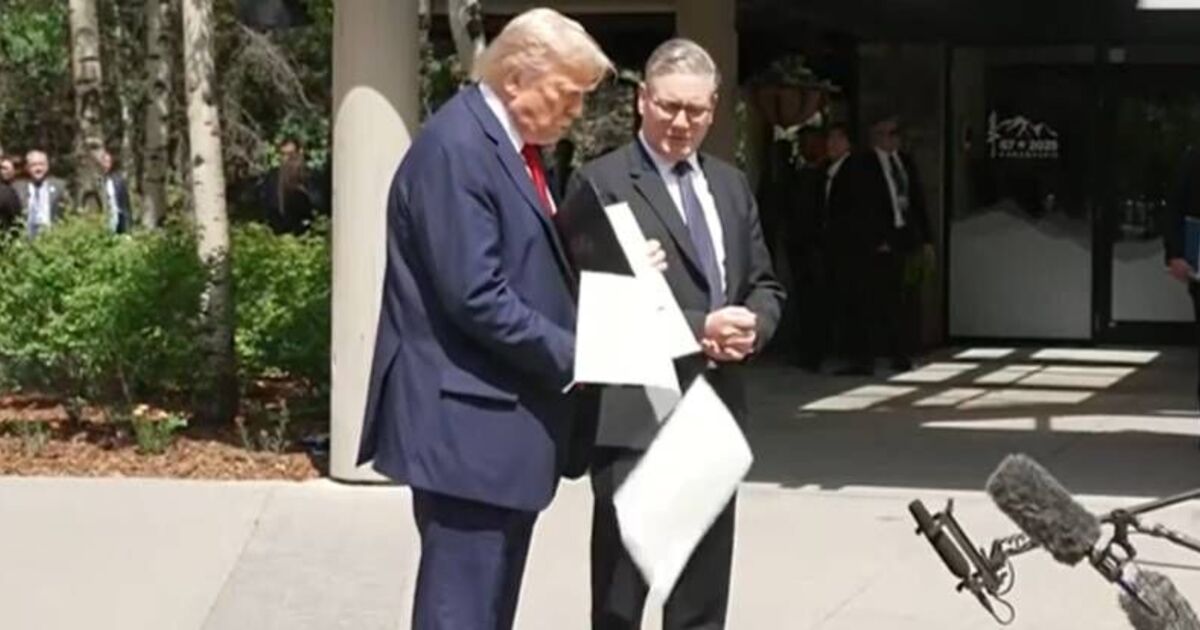 Donald Trump drops 'very important' UK-EU trade deal in G7 gaffe | UK | News