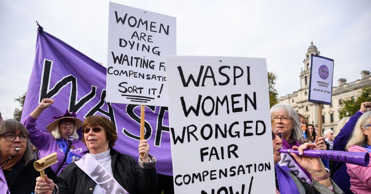 WASPI campaign gets huge boost from major backer in new update | Personal Finance | Finance