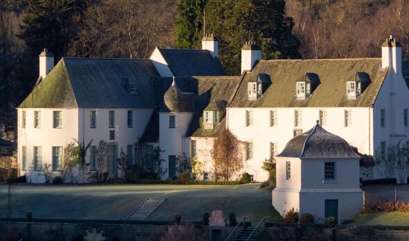 Birkhall , a royal residence  near Ballater. 