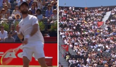 Queen's star brutally booed as sour moment sees umpire step in | Tennis | Sport