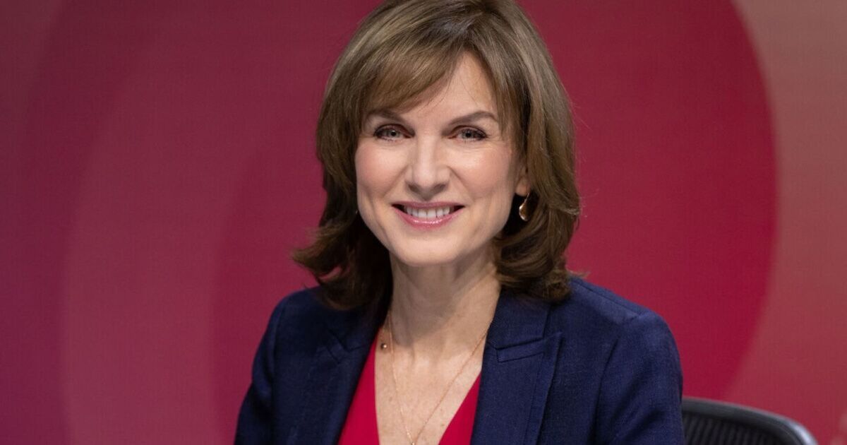 ‘I was a Question Time panellist and Fiona Bruce showed her true colours' | TV & Radio | Showbiz & TV