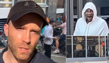 Insane moment migrant threatens to smash Express reporter's face | UK | News