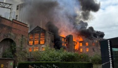 Manchester fire LIVE: Huge smoke cloud seen for miles as blaze covers | UK | News