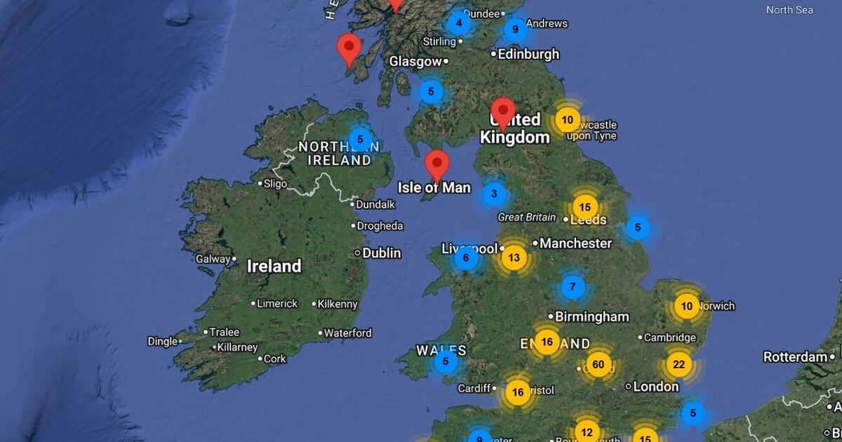 WW3 Mapped: The 284 UK nuclear bunkers YOU need to know about in case | UK | News