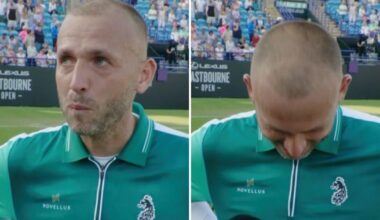 Dan Evans tears up in emotional interview after epic Tommy Paul upset | Tennis | Sport