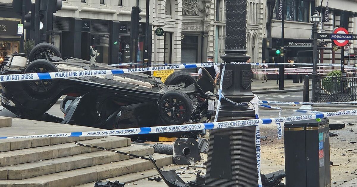 Piccadilly Circus LIVE: Car smashes into London landmark - statement issued on injuries | UK | News