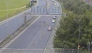 M60 traffic: Major motorway closed for hours after man killed in horror crash - Daily Express