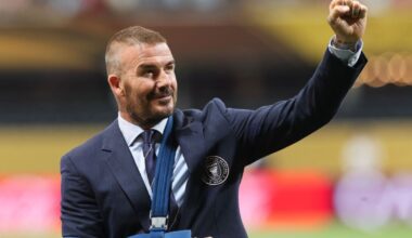 David Beckham spotted with arm in sling after being hospitalised | Football | Sport