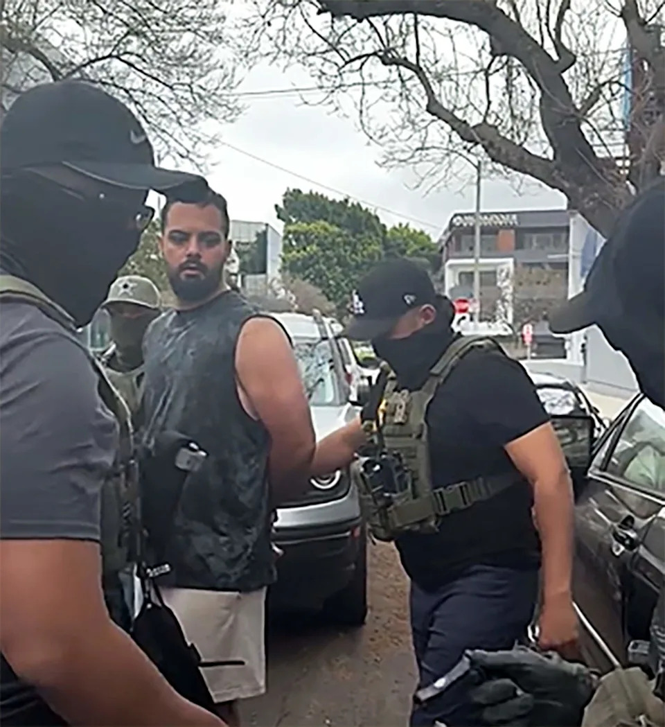ICE immigration and customs enforcement (Courtesy Ara Torosian)