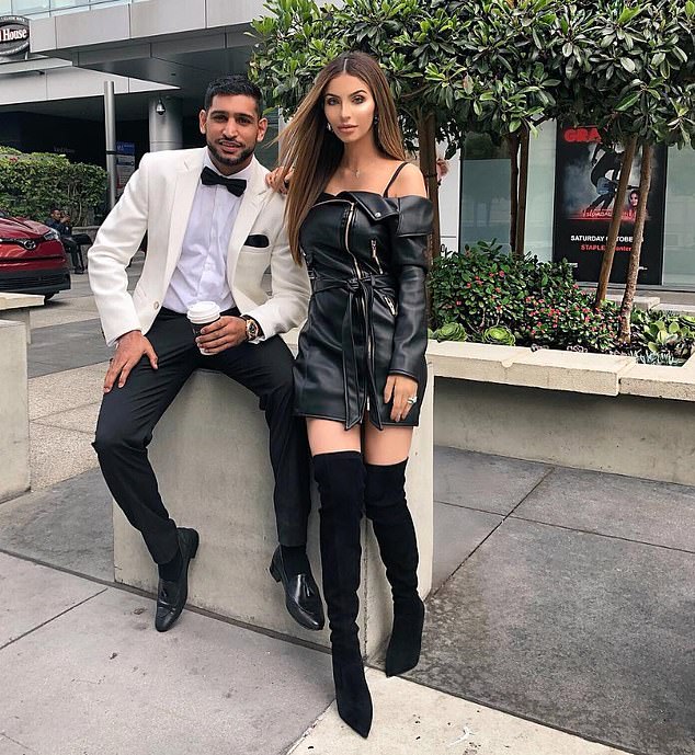 Khan and Makhdoom have three children together and have been married since 2013