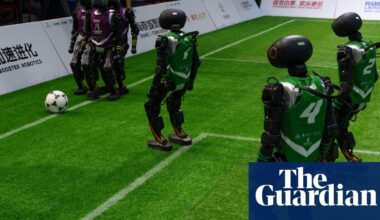 China hosts first fully autonomous AI robot football match | Robots