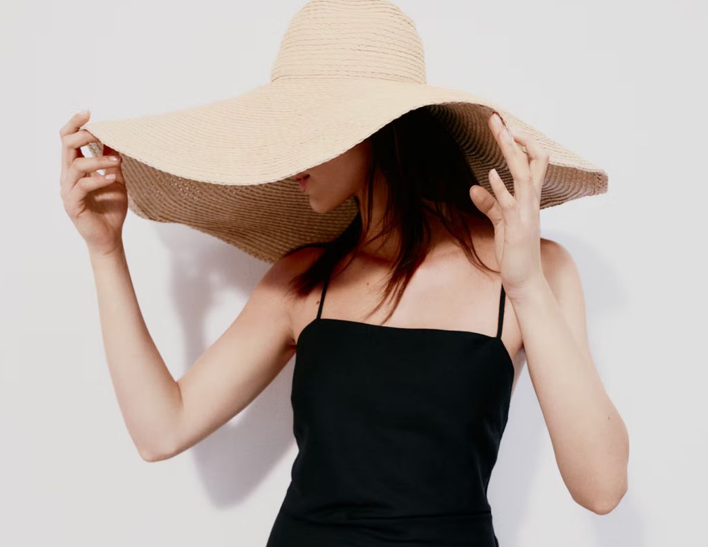 h&m sun hat