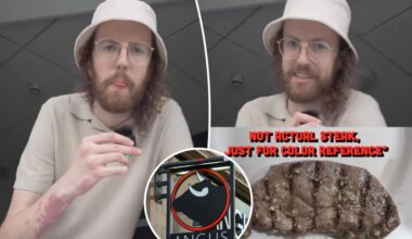 American tourist falls for 'genius' London restaurant prank: 'Talk about a mis-steak'