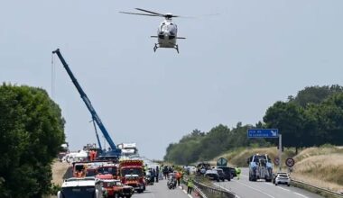 Zelenskyy: Three of those killed in bus crash in France were Ukrainians, children among injured
