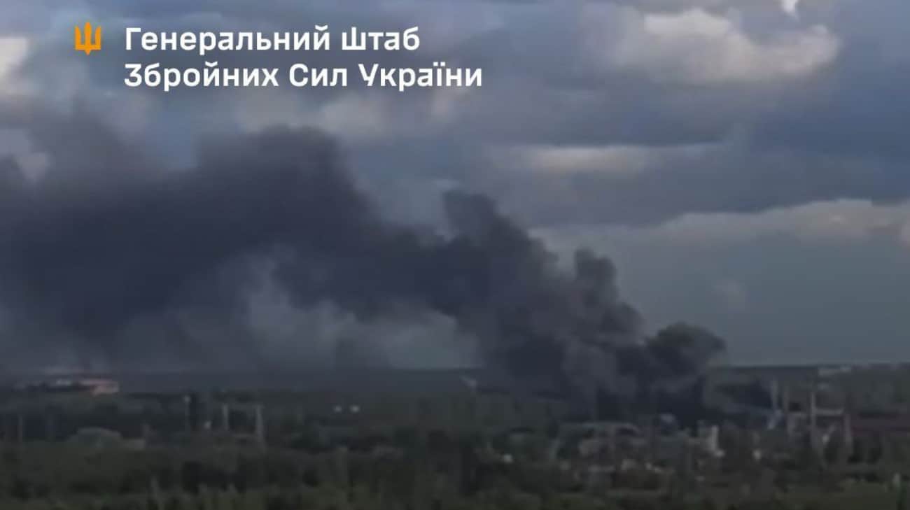 Ukraine's General Staff confirms hit on ammunition depots in Russia's Bryansk Oblast