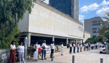 Tel Aviv Museum of Art workers stage daily protest outside the institution