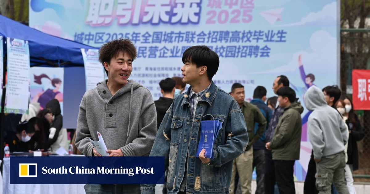 China’s youth unemployment stays stubbornly high ahead of crunch summer