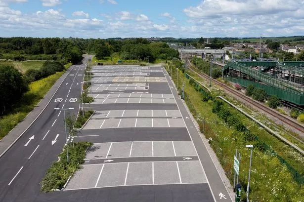 empty car park