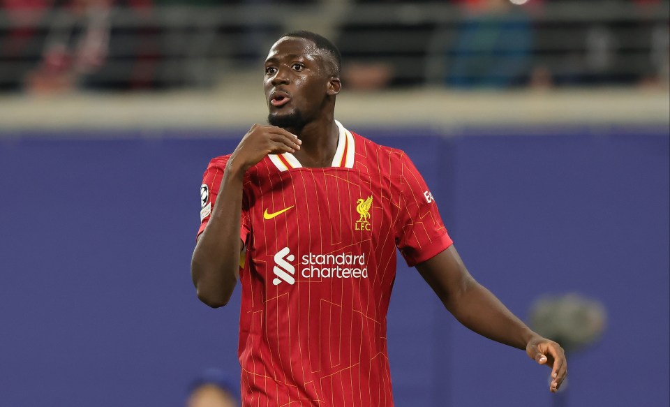 Konate's long-term future at Liverpool is unclear