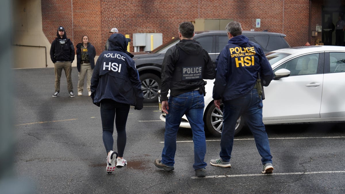 Immigration crackdown leads to chaotic scenes as ICE touts arrests