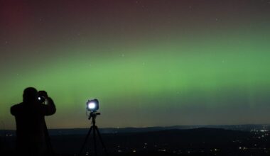 Dazzling northern lights display captured on video: Watch the footage