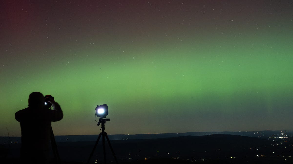 Dazzling northern lights display captured on video: Watch the footage