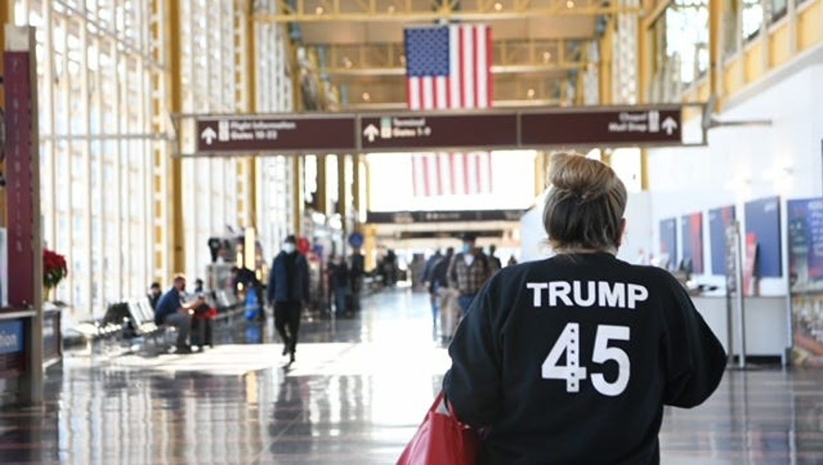 Reagan National Airport suspending flights for Trump's military parade