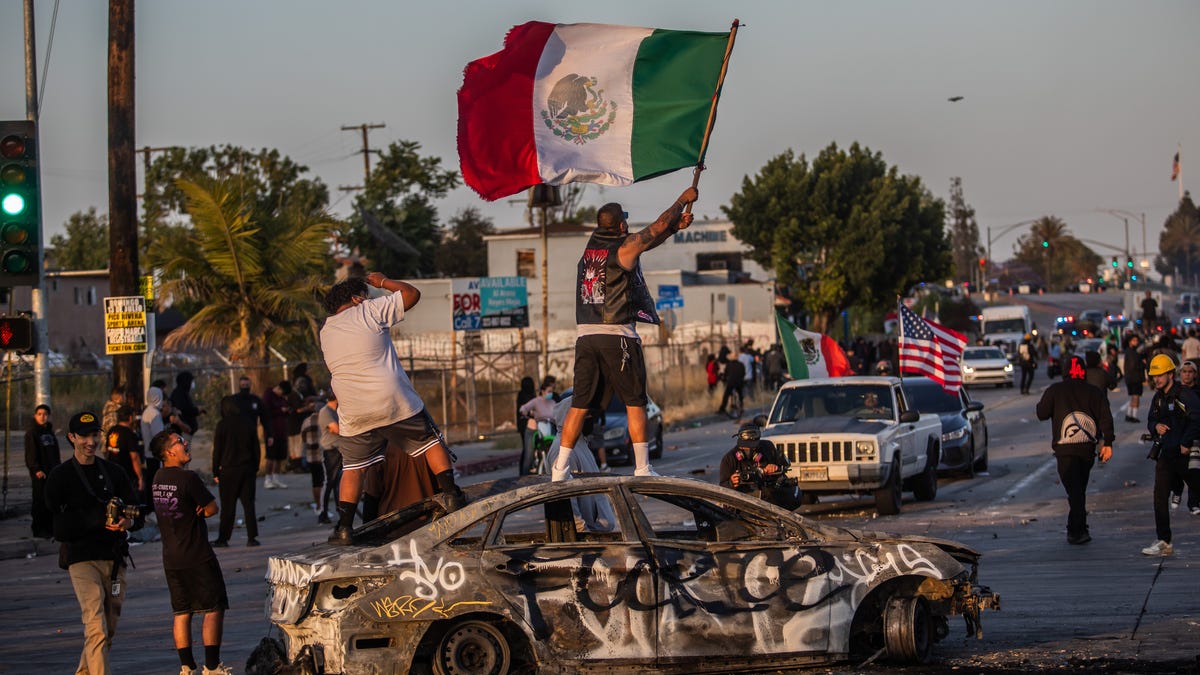 LA riots make many Americans glad Dems not in White House