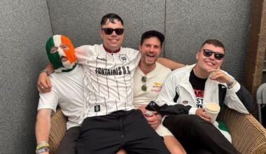Kneecap’s ‘edited’ Glastonbury performance now on BBC iPlayer after Jamie Dornan pictured backstage with band - Belfast Telegraph