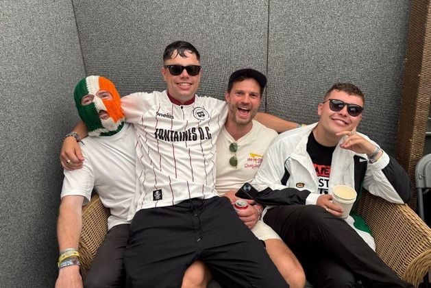 Kneecap’s ‘edited’ Glastonbury performance now on BBC iPlayer after Jamie Dornan pictured backstage with band - Belfast Telegraph