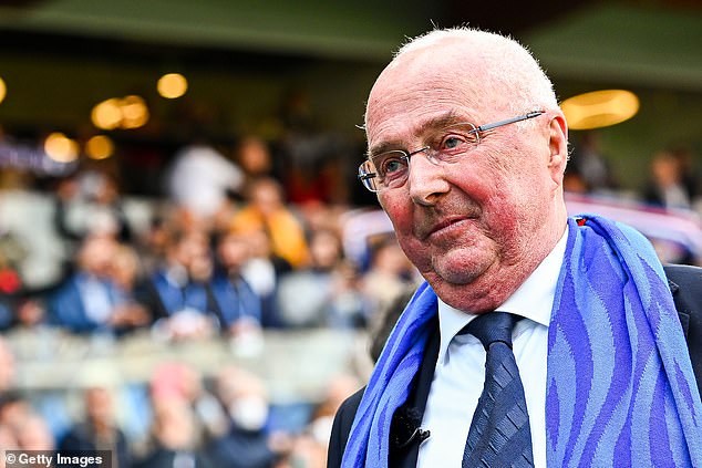 Former England football manager Sven-Göran Eriksson died aged 76 in August last year after becoming terminally ill with pancreatic cancer. The Swedish legend¿who said in January last year he had 'best case a year' to live after his diagnosis¿was the first overseas boss to lead the England national team in 2001 . Pictured here in May 2024