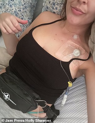 Holly Shawyer, 35, was diagnosed with pancreatic cancer last year despite being in peak shape and training for a marathon