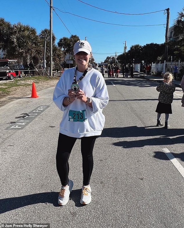 'I have always been pretty health conscious ¿ watching what I eat and regularly exercising. I rarely got sick, maybe once every few years I would get a stomach bug,' Ms Shawyer said
