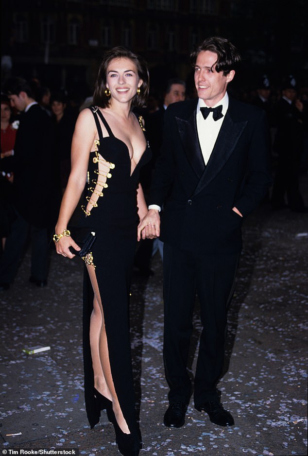 The British actress made headlines when she stepped out for the 1994 premiere of our Weddings And A Funeral with her then-boyfriend in a daring cut-out dress - putting her name on the map