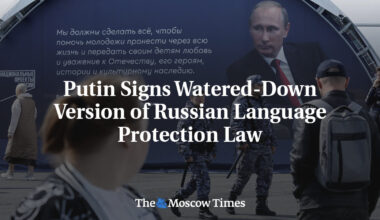 Putin Signs Watered-Down Version of Russian Language Protection Law