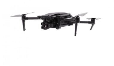 UAV Anafi UKR presented by French company Parrot / Photo credit: Parrot
