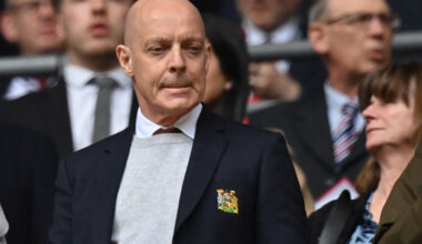 Dave Brailsford at a football match