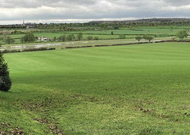 Pictured: The view from Purwell Farm over the Evenlode valley towards Church Hanborough