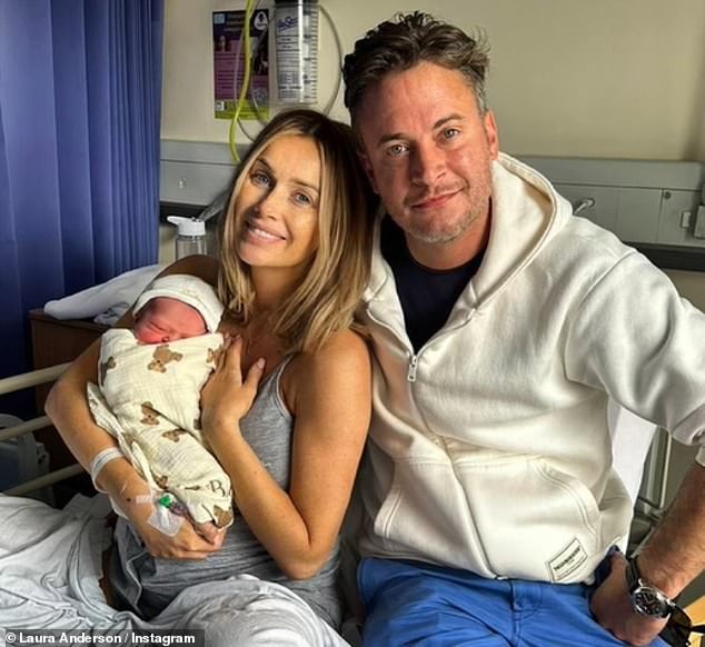 In January she said that financially she wasn't supported with Bonnie and that she has been 'struggling everyday' (Gary and Laura seen at the birth)