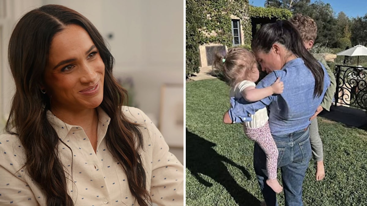Princess Lilibet's red hair is so vibrant in new footage with mum Meghan Markle