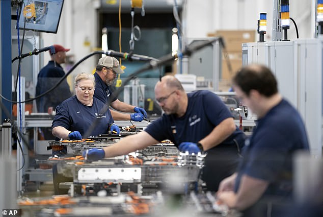 Manufacturing jobs declined by 8,000 last month compared to April