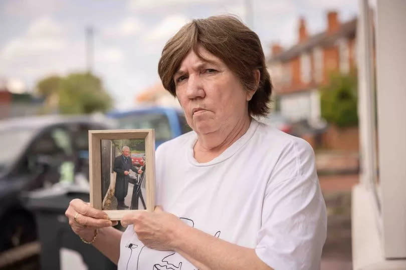 Geraldine White, a mum of four who lost her husband in a tragic incident