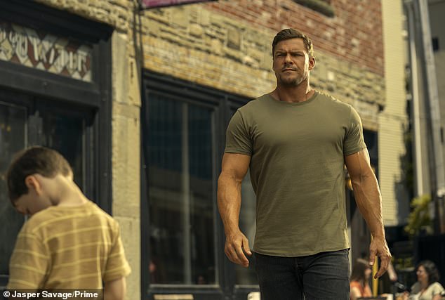 Alan stars in action series Reacher, based on the Jack Reacher book series